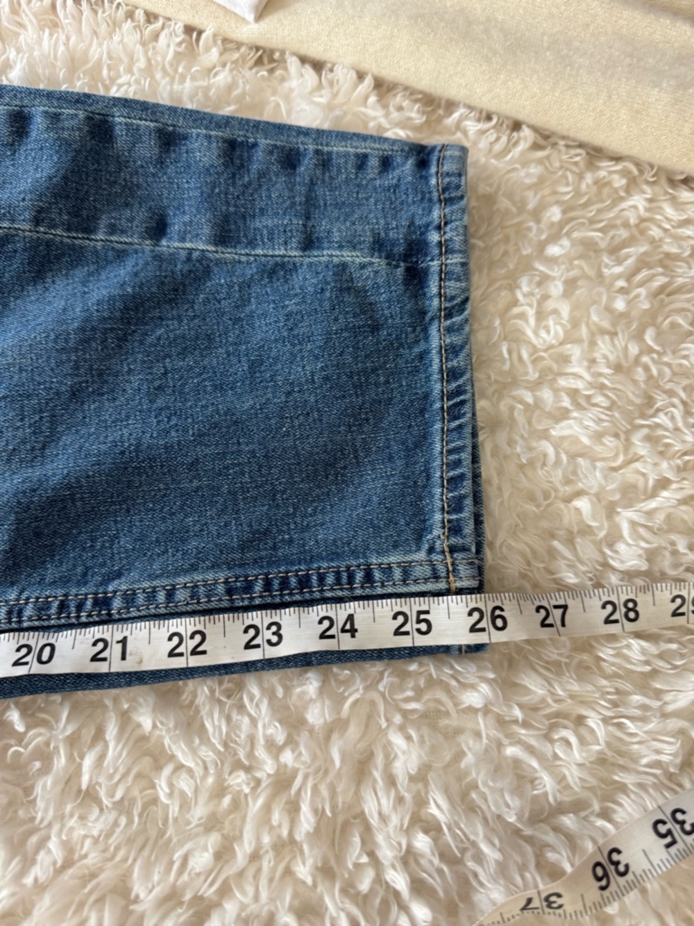 Old Navy High Rise Barrel Leg Jeans Womens Size 12 Med Wash Stretch - Picture 8 of 13